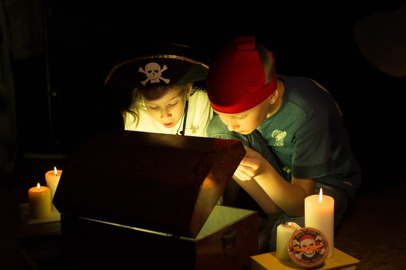 Chasse au trésor pour clubs de loisirs enfants
